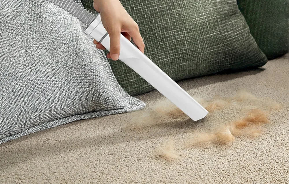 Vahetatavad otsikud: kamm, aluskarvahari, trimmer, kitsasotsik, puhastushari