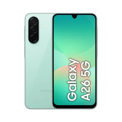 Samsung Galaxy A26 5G SM-A266BLGBEUE 6,7" 6 GB / 128 GB mint nutitelefon, IP67, Super AMOLED, Android 15, 5000 mAh