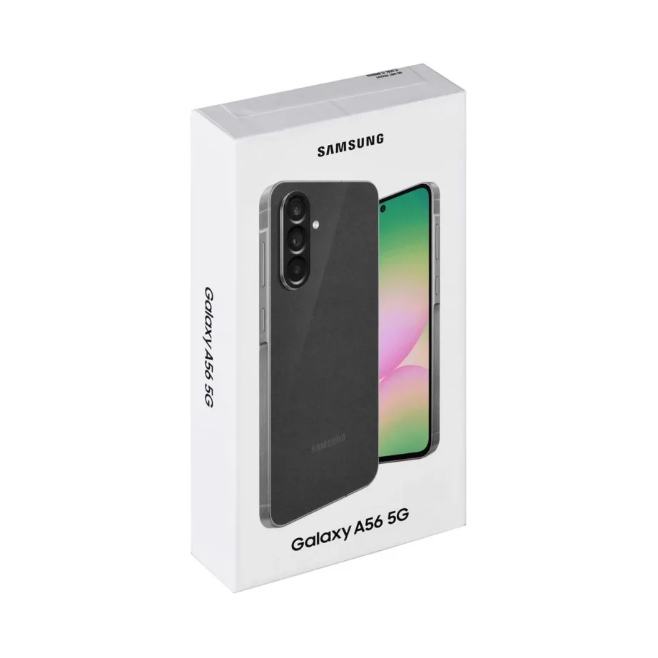 Samsung Galaxy A56 SM-A566BZKCEUE 6,7″ 5G Dual SIM 12GB/256GB grafiit nutitelefon, Super AMOLED ekraan, IP67, Android 15, 5000 mAh – 6