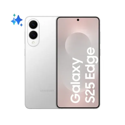Samsung Galaxy S25 Edge SM-S937BZSDEUE 6,7" 5G 12GB/256GB hõbedane Dual SIM Android 15 nutitelefon, Snapdragon 8 Elite, 200+12MP kaamera, IP68
