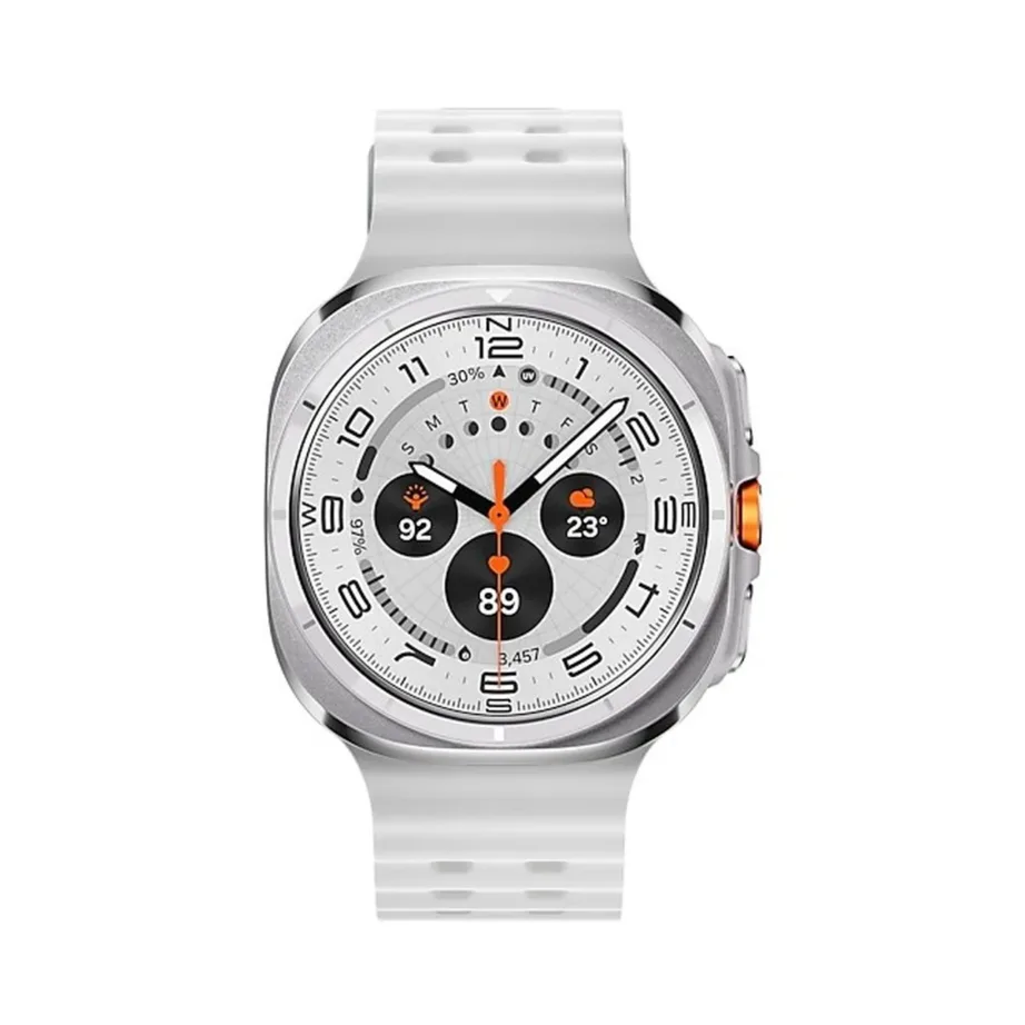 Samsung Galaxy Watch Ultra SM-L705FAW2EUE 47 mm valge titaanist 4G eSIM nutikell AMOLED-ekraaniga, GPS, kuni 100 h aku