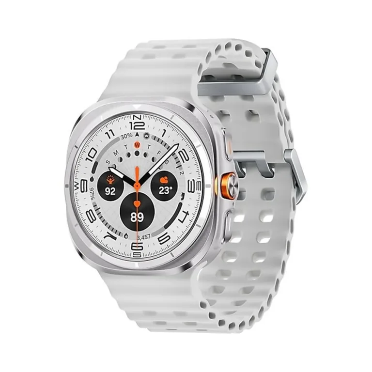 Samsung Galaxy Watch Ultra SM-L705FAW2EUE 47 mm valge titaanist 4G eSIM nutikell AMOLED-ekraaniga, GPS, kuni 100 h aku