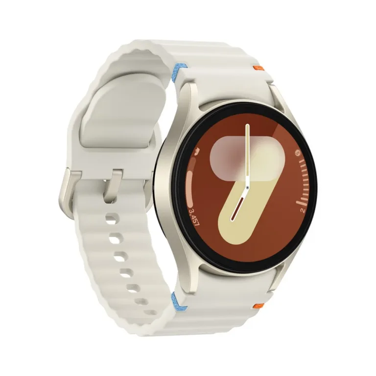 Samsung Galaxy Watch7 SM-L305FZEAEUE 40 mm LTE kreemjas alumiiniumist nutikell, AMOLED-ekraan, 4G, GPS, IP68, 5ATM, S/M rihm, Wear OS