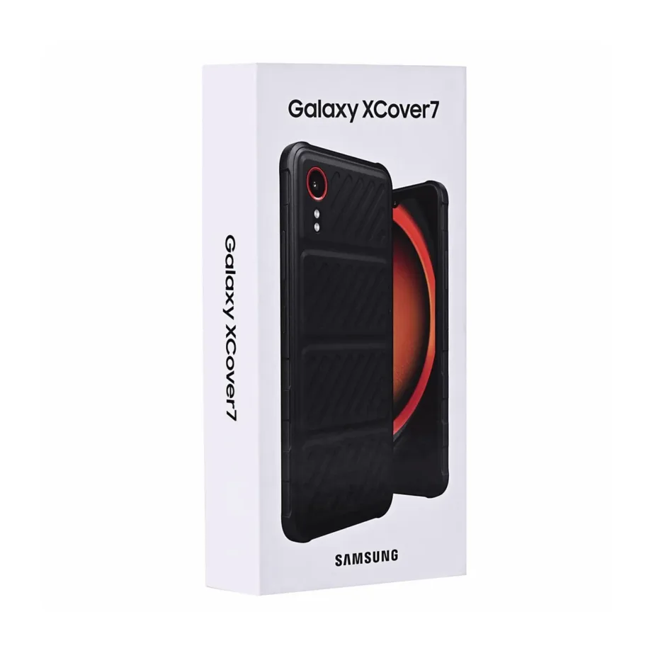 Samsung Galaxy XCover7 Enterprise Edition SM-G556BZKDEEE 128GB must 6,6″ veekindel Dual SIM 5G tööstustelefon (IP68, vahetatav 4050 mAh aku, 6GB RAM) – 2