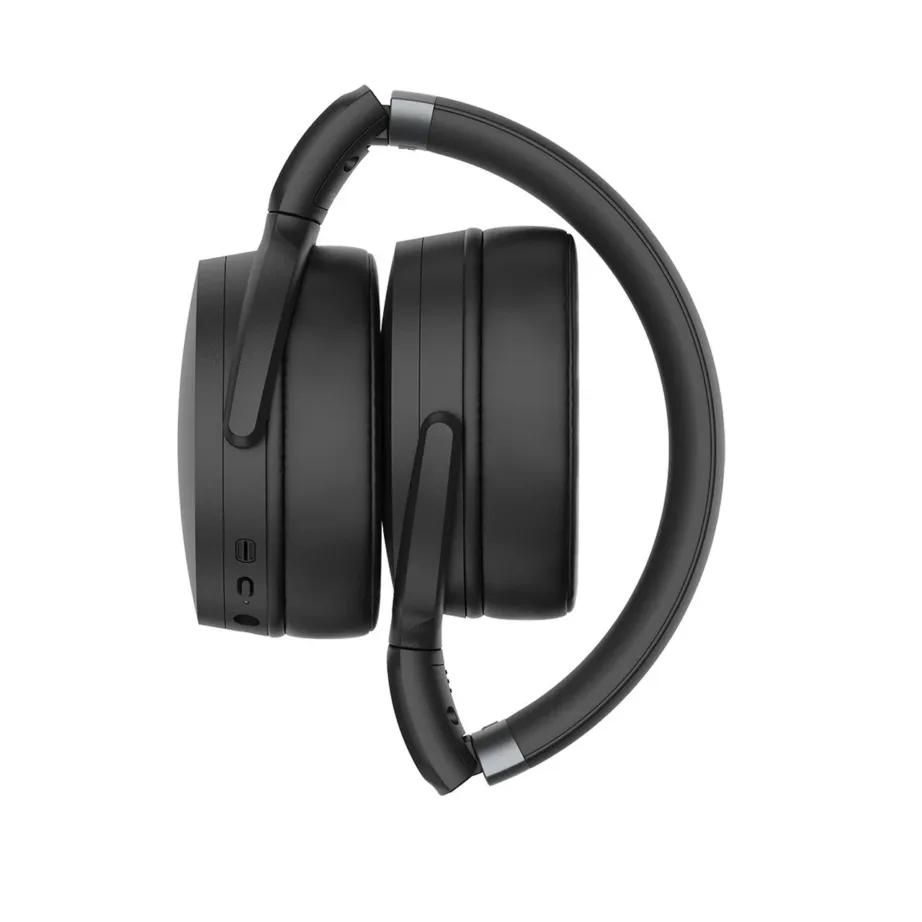 Sennheiser HD 450BT 508386 mustad Bluetooth 5.0 mürasummutavad kokkupandavad juhtmevabad kõrvaklapid-mikrofoniga, 30 h aku, juhtmega/juhtmevaba kasutus, kandekotiga – 3
