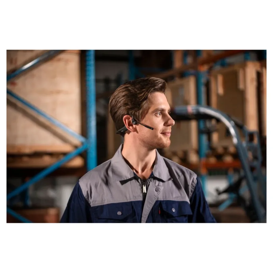 SHOKZ OpenComm2 C120-AN-BK-EU must juhtmevaba luujuhtivusega Bluetooth-peakomplekt mürasummutava boom-mikrofoni ja 16-tunnise kõneajaga, USB-C laadimine, sobib kontorisse ja videokõnedeks – 10