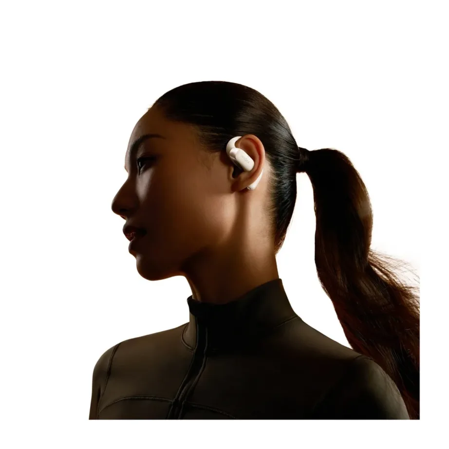 SHOKZ OpenFit 2 T920-ST-BG IP55 veekindlad 11h juhtmevabad kõrva taha kinnituvad Bluetooth 5.4 avatud disainiga kõrvaklapid, beež, laadimiskarbiga – 5