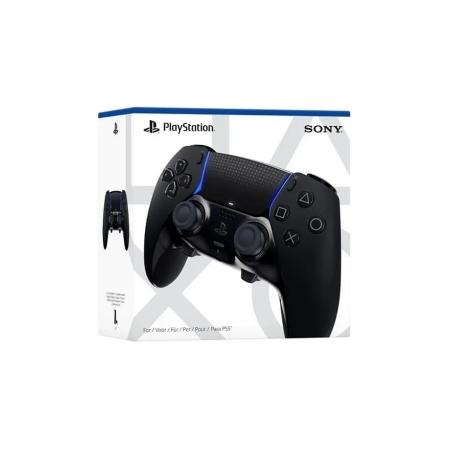 Sony DualSense Edge juhtmevaba must PS5 mängupult 160x66x106 mm, 1560 mAh, juhtmevaba/juhtmega, lisakatete ja kaitsekotiga – 4