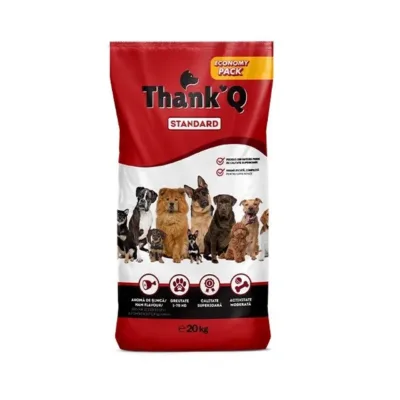 THANK'Q Standard Beef 20kg veiselihamaitseline kuivtoit täiskasvanud koertele