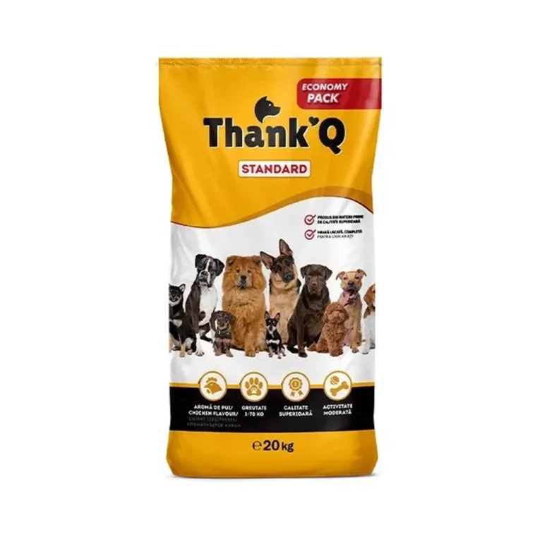 THANK'Q Standard Chicken 20 kg kuivtoit täiskasvanud koertele kõikidele tõugudele