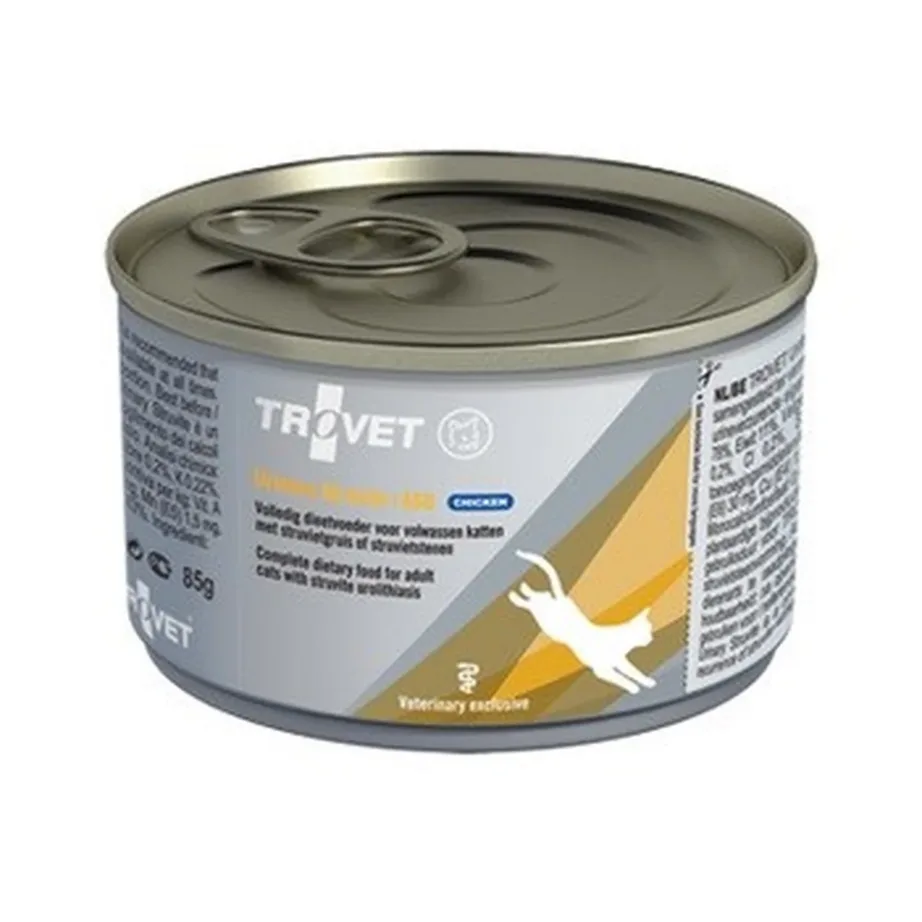 TROVET ASD kanaga gluteenivaba veterinaarne märgtoit kassidele struviitkivide ennetamiseks 100 g – 4