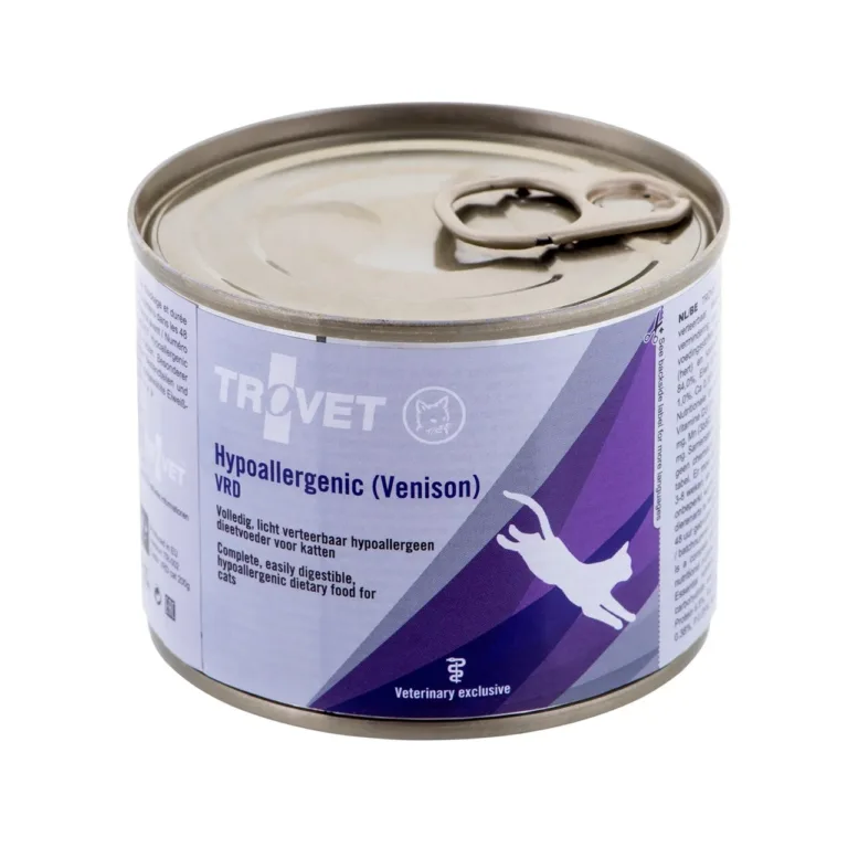 Trovet Hypoallergenic VRD 200g hirveliha märgtoit toiduallergiaga kassidele