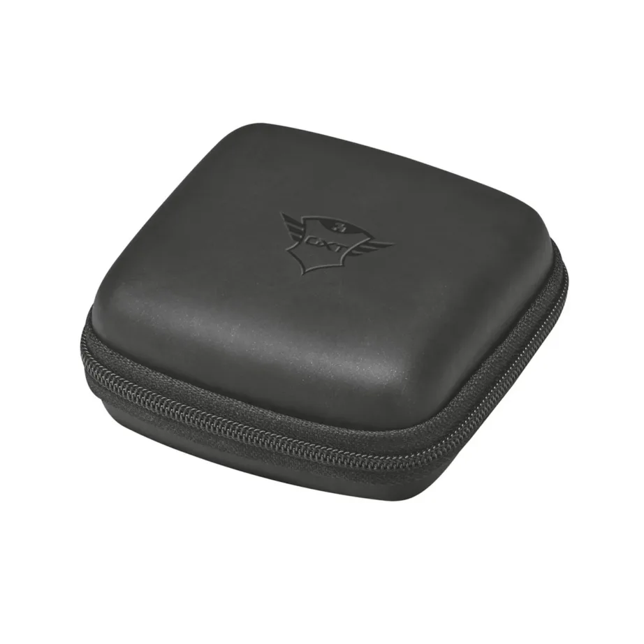 Trust GXT 408 3,5 mm in-ear mänguri kõrvaklapid eemaldatava mikrofoniga, punane/must, kandekotiga – 9