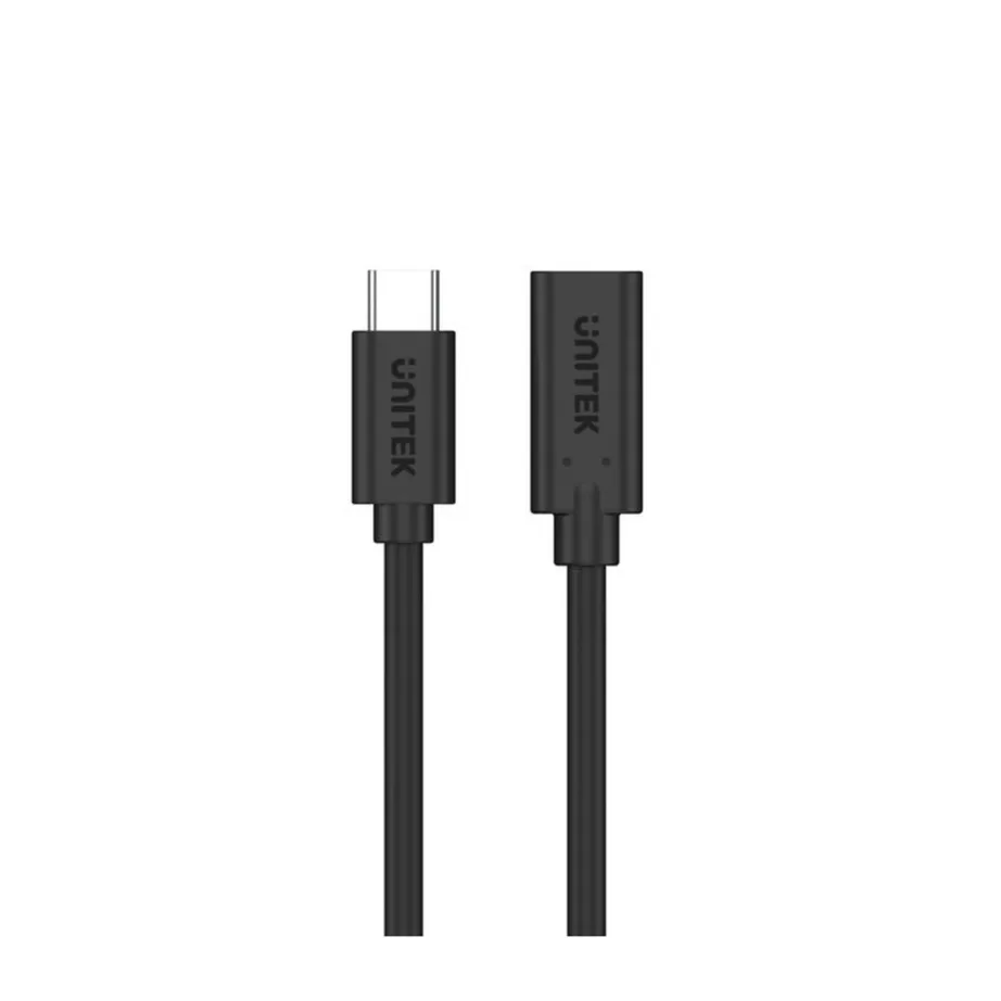 UNITEK C14086BK-1.5M 1,5 m USB-C – USB-C 10 Gbit/s must kaabel USB 3.2 Gen 2, 5A – 3