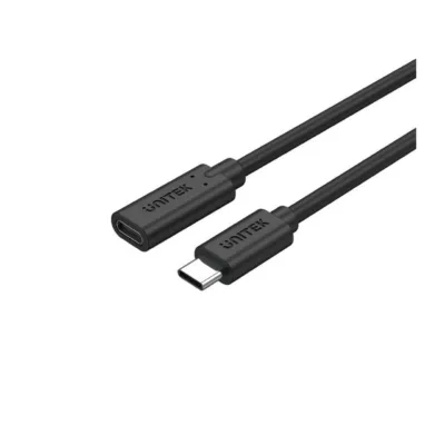 UNITEK C14086BK-1.5M 1,5 m USB-C – USB-C 10 Gbit/s must kaabel USB 3.2 Gen 2, 5A