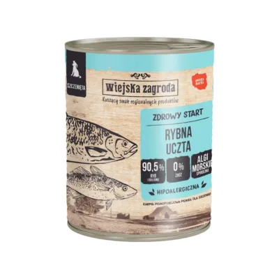 Wiejska Zagroda Fish Feast Puppy 800g kalaga teraviljavaba täissööt kutsikatele