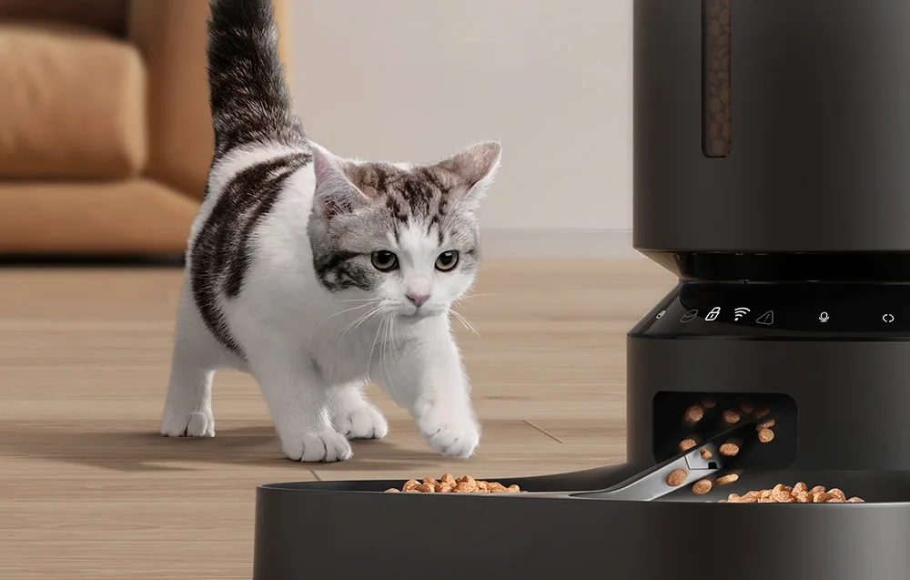 Petlibro Granary kahe kausiga WiFi toidudosaator 5L