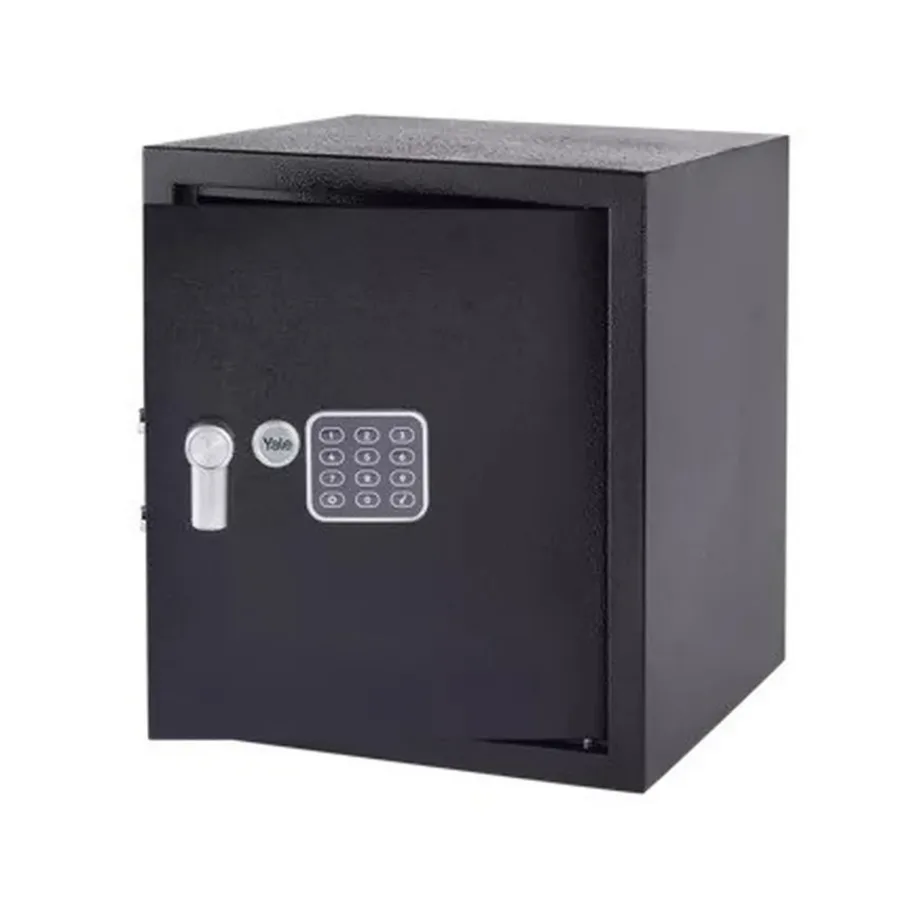 Yale YSV/390/DB2 40L terasest must põranda-/seinakinnitusega koodlukuga seif kontori- või kodukasutuseks – 2