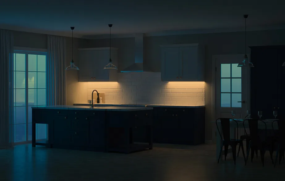 YEELIGHT YLCG006-b A60 liikumisanduriga kapivalgusti 60 cm USB‑C, must 2700K – automaatne valgustus kappidesse, akuga – 6