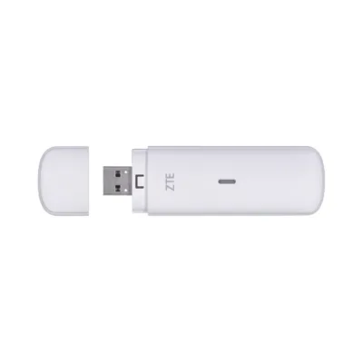 ZTE MF833N valge USB LTE modem 150 Mbit/s mälukaardipesaga, 93,8 mm