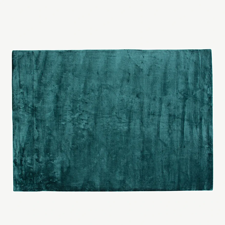 Käsitsi kootud roheline viskoosvaip Indra, 200 × 300 cm, 19973-334 – 2