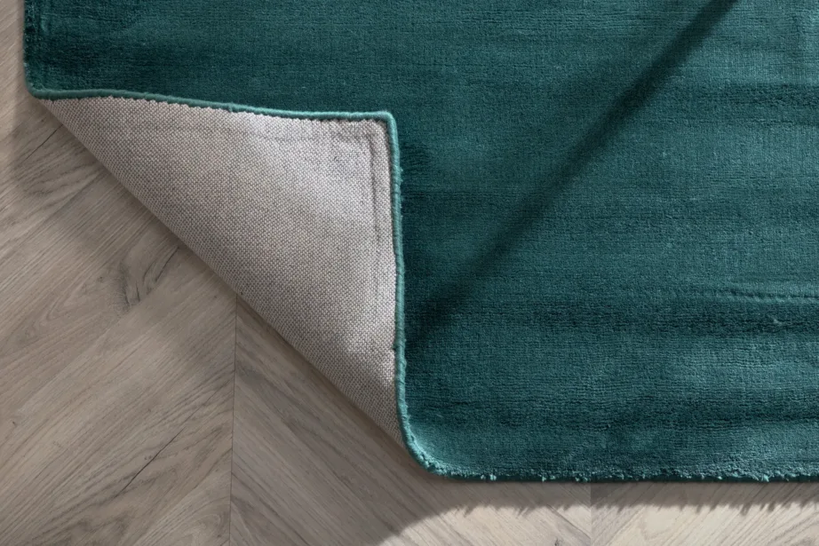 Käsitsi kootud roheline viskoosvaip Indra, 200 × 300 cm, 19973-334 – 6