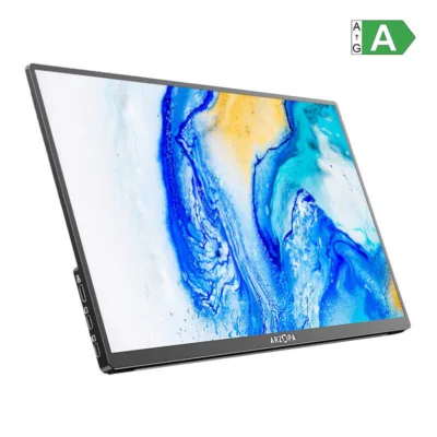 Kaasaskantav monitor ARZOPA A1 GAMUT 15,6″ — Full HD IPS, 60 Hz, HDR, 2 × USB‑C, Mini HDMI, kõlarid, 250 cd/m², 800:1,