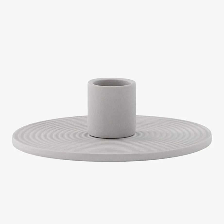 Hall keraamiline küünlaalus Dian, ø12 cm, 58105-165 – 3