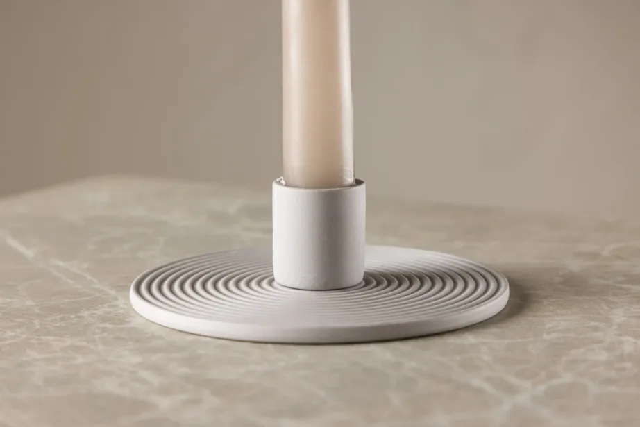 Hall keraamiline küünlaalus Dian, ø12 cm, 58105-165 – 9