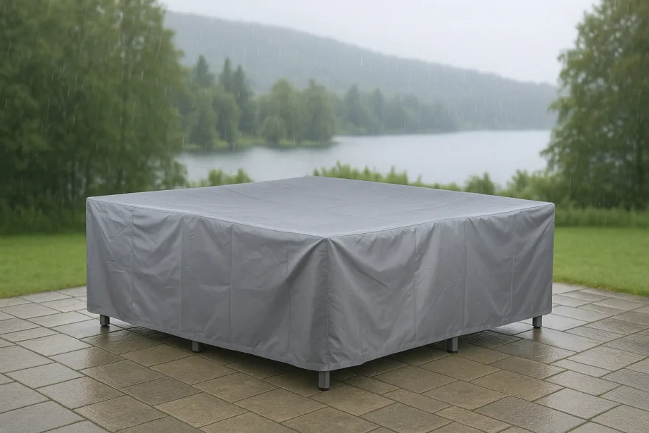 Aiamööbli veekindel kaitsekate Klas (hall polüester 160x130x210 cm), 9985-305 – 4