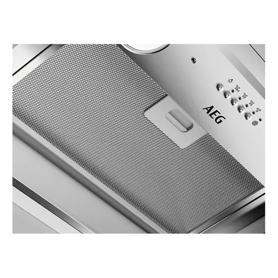 Integreeritav õhupuhasti Hob2Hood ja LED-valgustusega AEG DGE5661HM, 50 cm, kuni 700 m³/h, A energiaklass, roostevaba teras, hall, 150 mm väljatõmme – 11