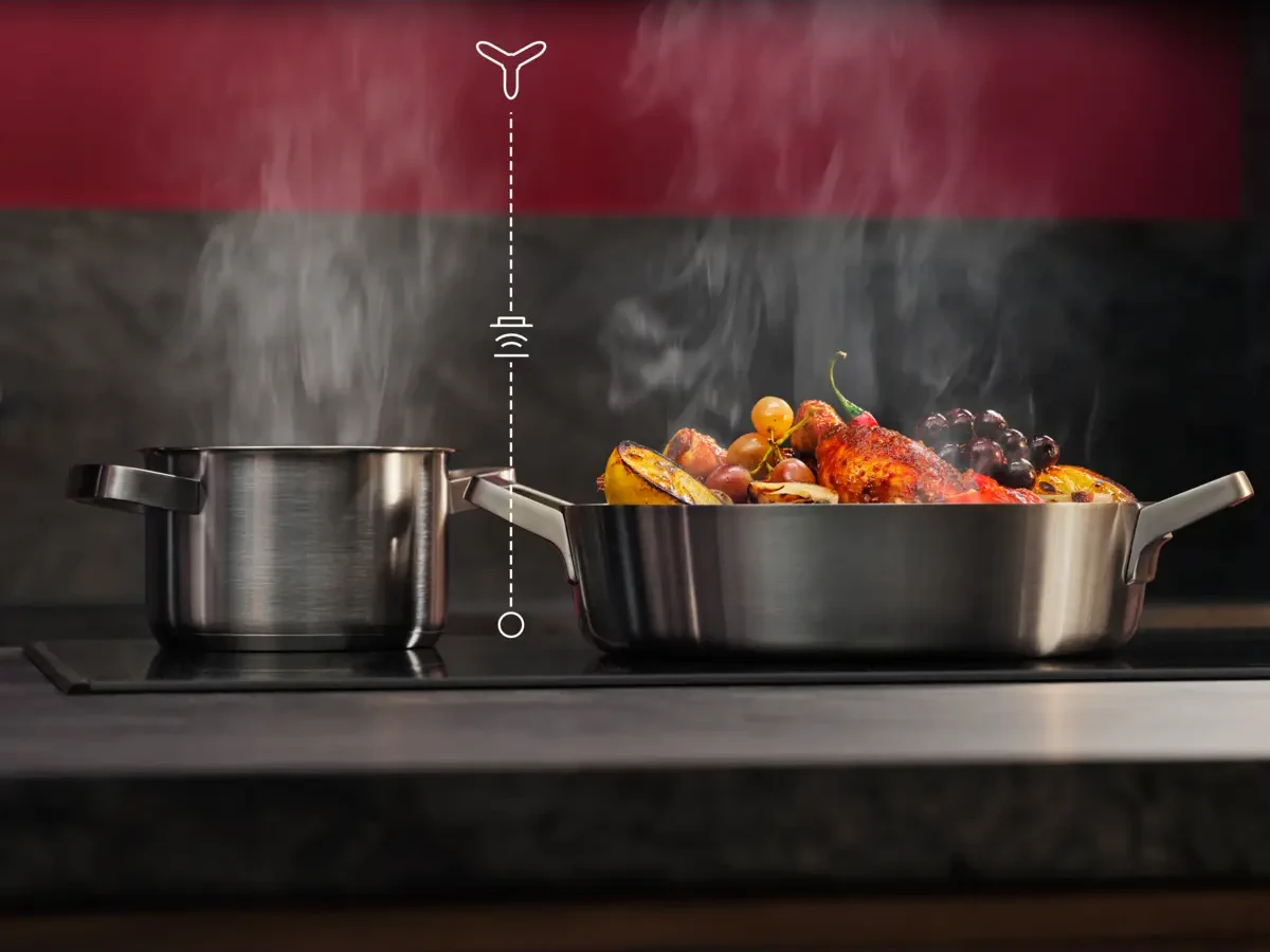 AEG DGE5661HM Hob2Hood automaatjuhtimisega integreeritav õhupuhasti pliidi kohal