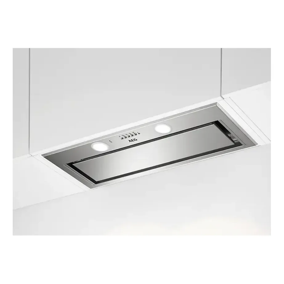 Integreeritav õhupuhasti Hob2Hood ja LED-valgustusega AEG DGE5861HM, 80 cm, 700 m3/h, A energiaklass, roostevaba teras, toruühendus ja ringlus – 3