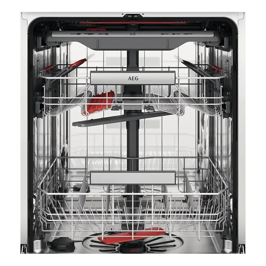 Integreeritav nõudepesumasin Wi-Fi ja SatelliteClean AEG FSE76738P, 60 cm, 14 nõudekomplekti, A-klass, 43 dB, 3 korvi, MaxiFlex sahtel, roostevaba sisemus – 4