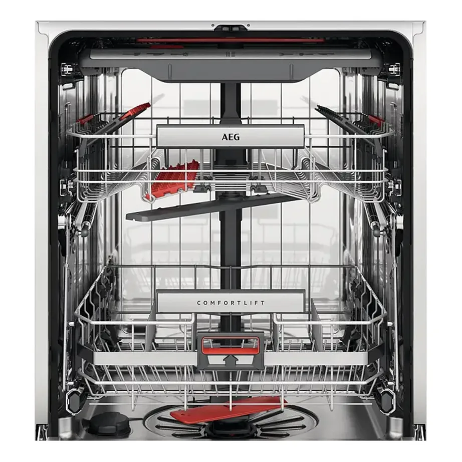 60 cm täisintegreritav nõudepesumasin ComfortLift ja Wi-Fi AEG FSE94848P, 14 komplekti, energiatõhusus C, 42 dB, 3 korvi, roostevaba sisuküvet, uks-uksele paigaldus – 4
