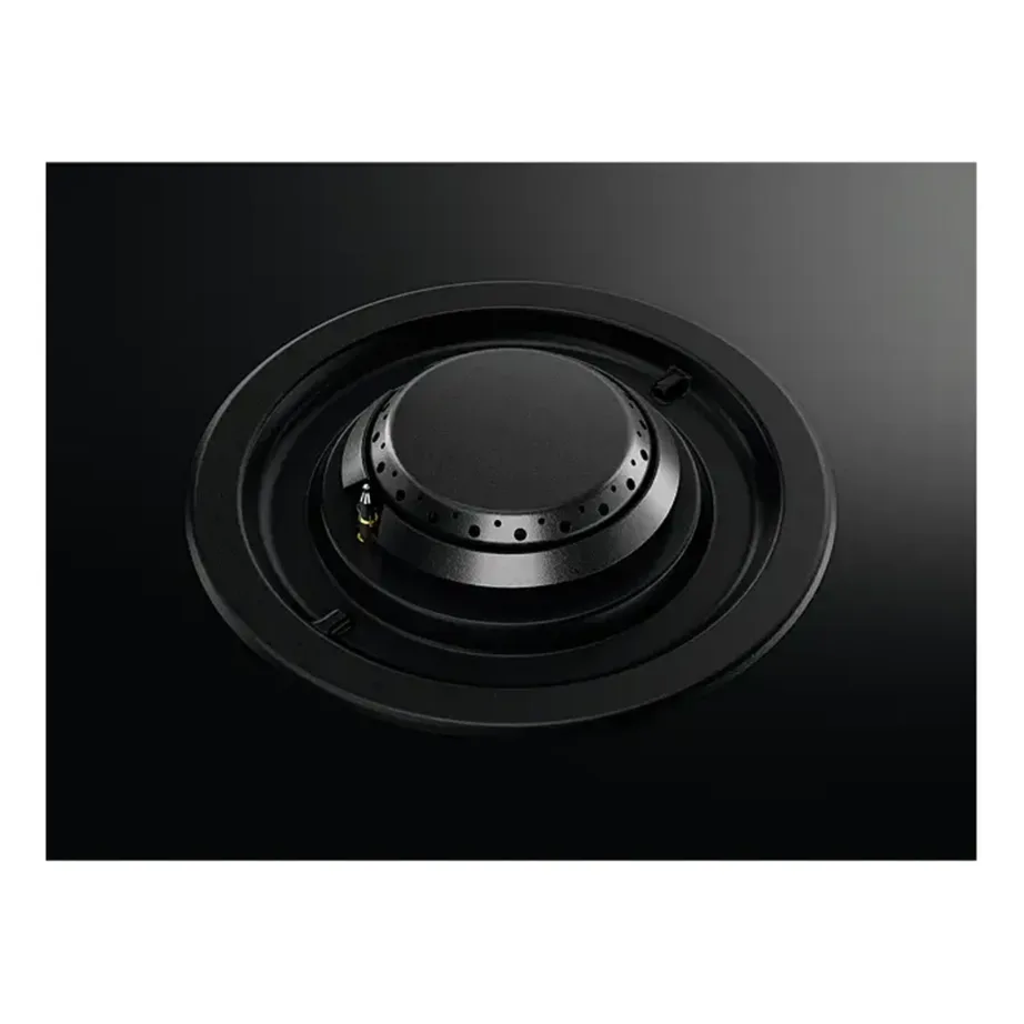 60 cm gaasipliidiplaat LED-näidikutega AEG HKB64453NB, 4 keeduala, karastatud must klaas, malmist pannitoed, StepPower, Hob2Hood, taimer, leegiandur, LPG düüsid, 8600 W – 6