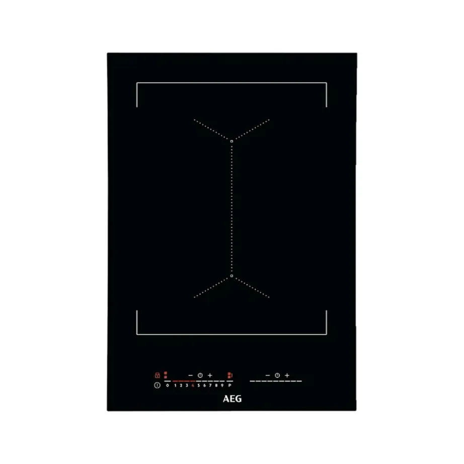 Kahe tsooniga induktsioonpliidiplaat Bridge-funktsiooniga AEG IKE42640KB, 40 cm, 3700 W, vitrokeramika, puudutusliugur, taimer, paus, lapselukk, must – 3