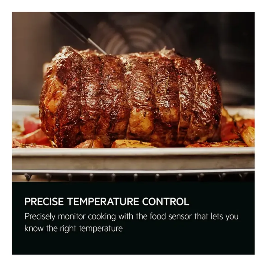 Integreeritav pürolüütilise puhastusega elektriahi Wi-Fi ja AI-ga AEG NBE7P731AT, 71 l, A++, must matt, 60 cm, puutetundlik tekstiekraan, toidutermomeeter – 5