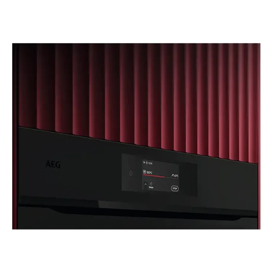 Integreeritav pürolüütilise puhastusega elektriahi Wi-Fi ja AI-ga AEG NBE7P731AT, 71 l, A++, must matt, 60 cm, puutetundlik tekstiekraan, toidutermomeeter – 10