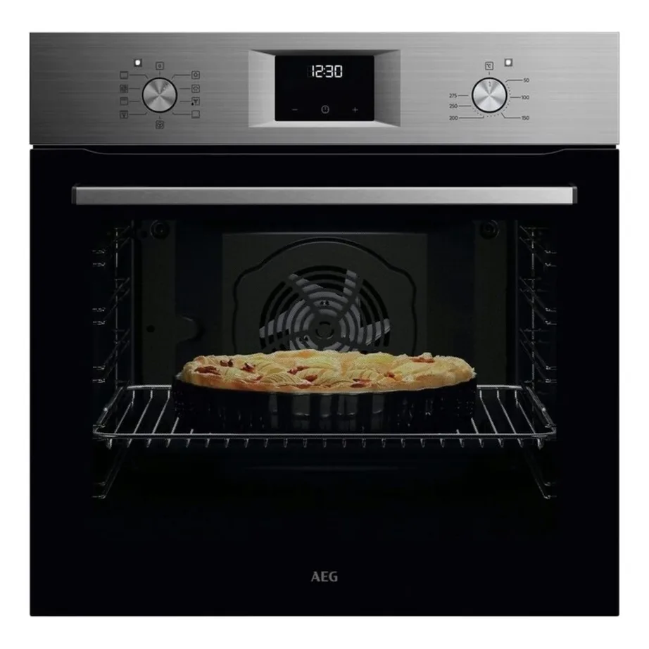 Integreeritav elektriahi aurufunktsiooniga AEG OA5AB21SM, 72 L, 60 cm, SteamBake, Aqua Cleaning, A+, roostevaba teras, teleskoopsiinid