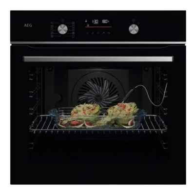 Integreeritav pürolüütiline aurufunktsiooniga ahi AEG OA5PB531AB, 71 l, 60 cm, SurroundCook, SteamBake,