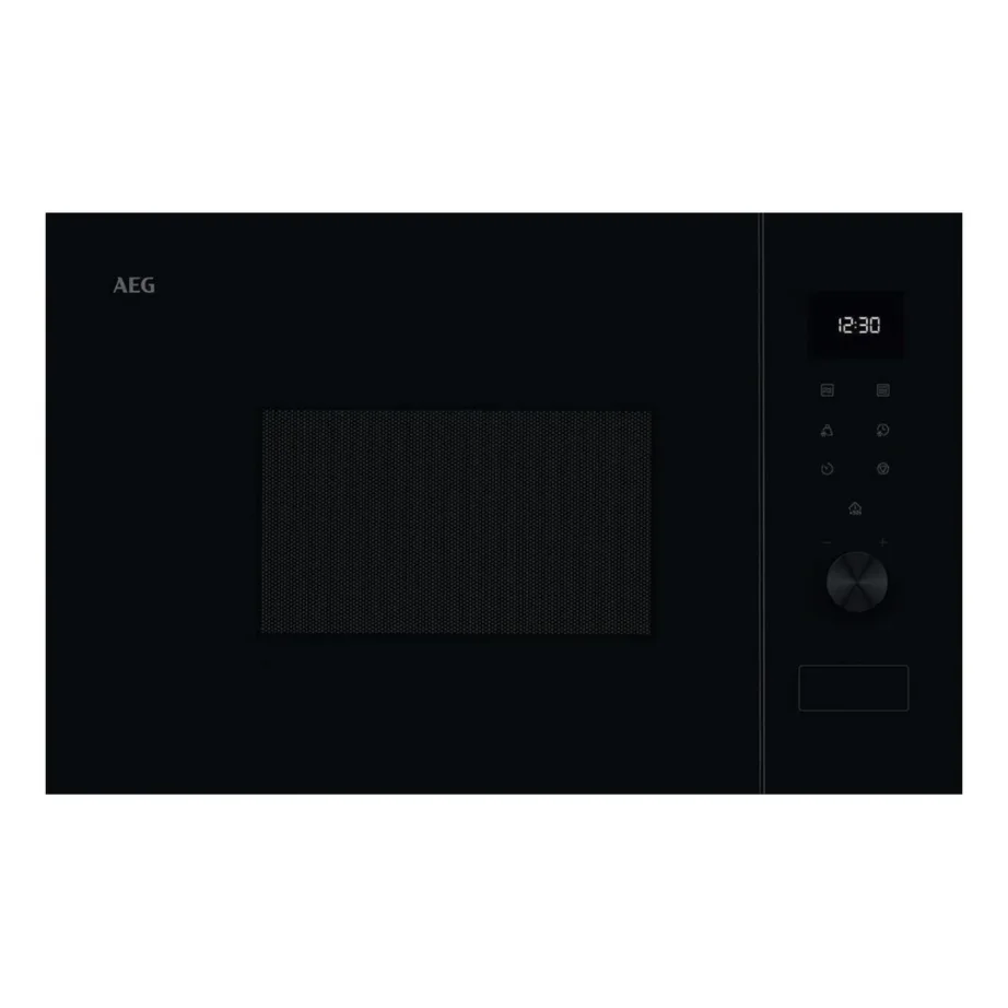 Integreeritav mikrolaineahi grilliga AEG OS5MG20EB, 20 l, 800 W, 1000 W grill, elektrooniline LCD-juhtimine, roostevaba sisemus, must