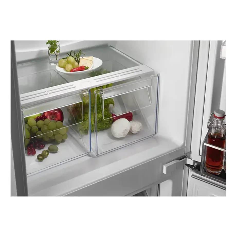 Integreeritav külmik-sügavkülmik LowFrost ja ColdSense AEG OSC5D181ES, 196+73 l, 180 cm, liughinged, E-kl, 34 dB, LED, valge – 7