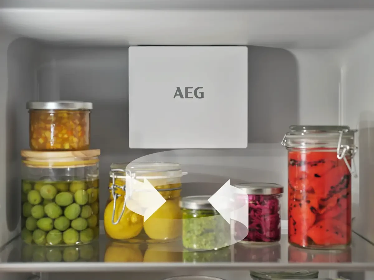 DynamicAir tagab ühtlaselt jaotatud külma õhu igal riiulil