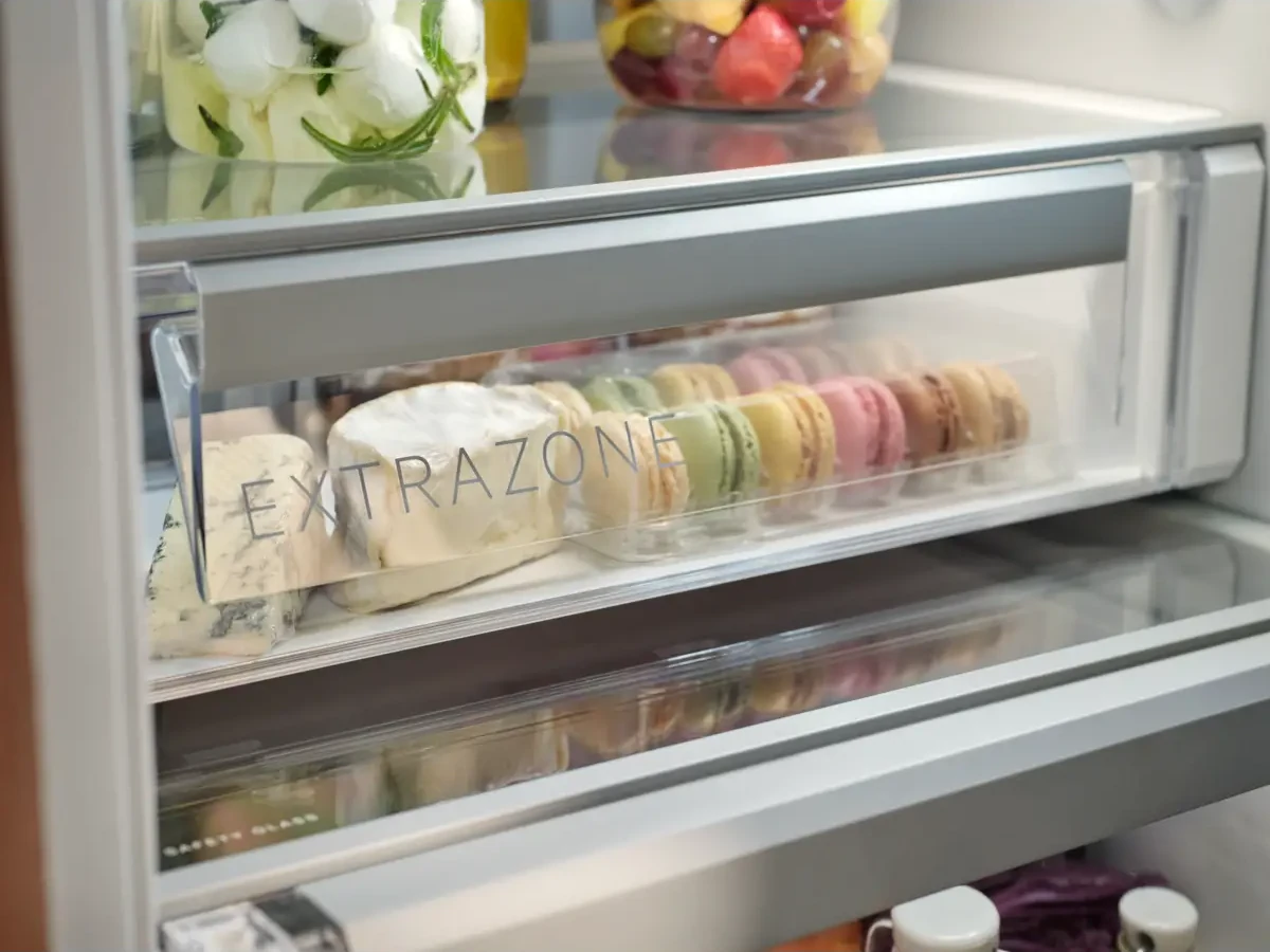 AEG SCB819E8TS ExtraZone sahtel ja peaaegu 0 °C tsooni lahendus