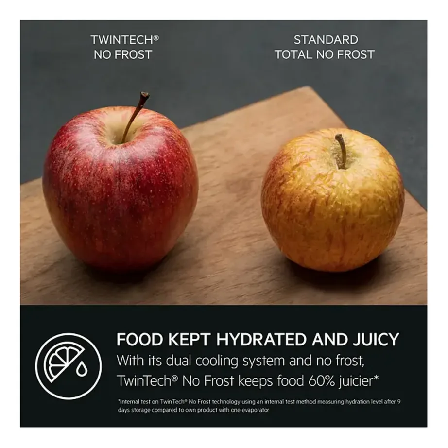 Integreeritav No Frost külmik sügavkülmaga AEG SCE819E5TS, 190 cm, 60 cm, 207/60 l, TwinTech, MultiSpace, CustomFlex, inverterkompressor, LED, valge – 6