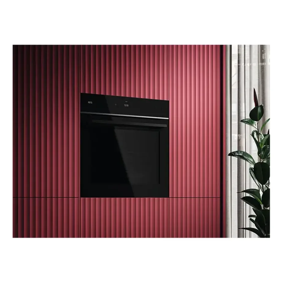Integreeritav auruga elektriahi AEG TB8SB73ZAB, SteamPro täisaur 100%, 70 l, A++, CookSmart Touch puuteekraan, Wi-Fi, AI TasteAssist, lihatermomeeter, aurupuhastus, must - 4