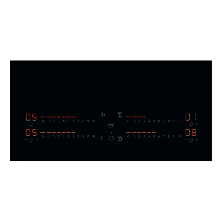 60 cm integreeritav induktsioonpliidiplaat SenseBoil ja Hob2Hoodiga AEG TI64IB10FB, 4 tsooni, 1xBridge, puutejuhtimine Slider, 7350 W, must, raamita – 17