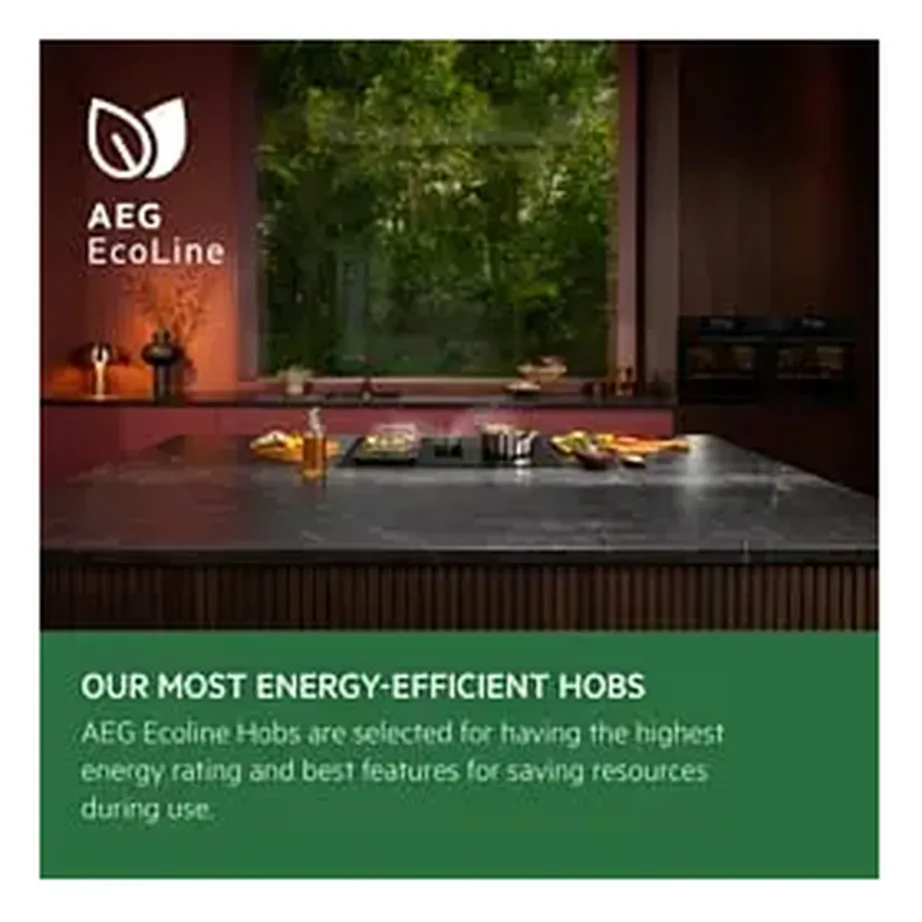 60 cm integreeritav induktsioonpliidiplaat SenseBoil ja Hob2Hoodiga AEG TI64IB10FB, 4 tsooni, 1xBridge, puutejuhtimine Slider, 7350 W, must, raamita – 10