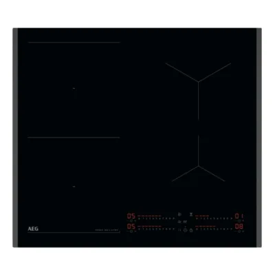 Induktsioonpliidiplaat Sense Boil & Fry ja Bridge-funktsiooniga AEG TI64IB30FB, integreeritav, 60 cm, 4 tsooni,